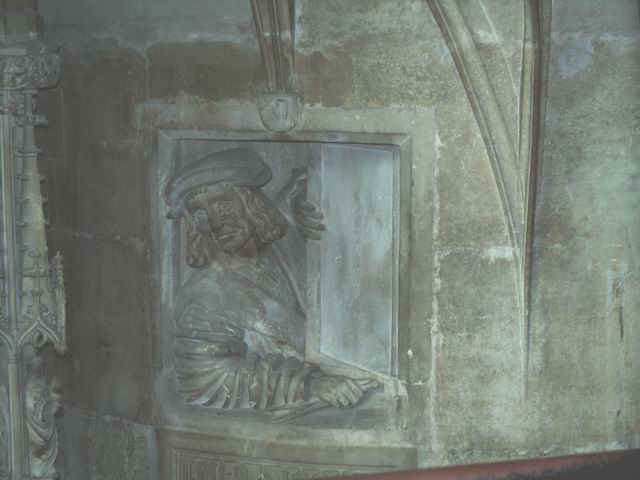 eDer Fenstergucker im Stephansdom (Ser Baumeister des Domes).jpg (46394 Byte)